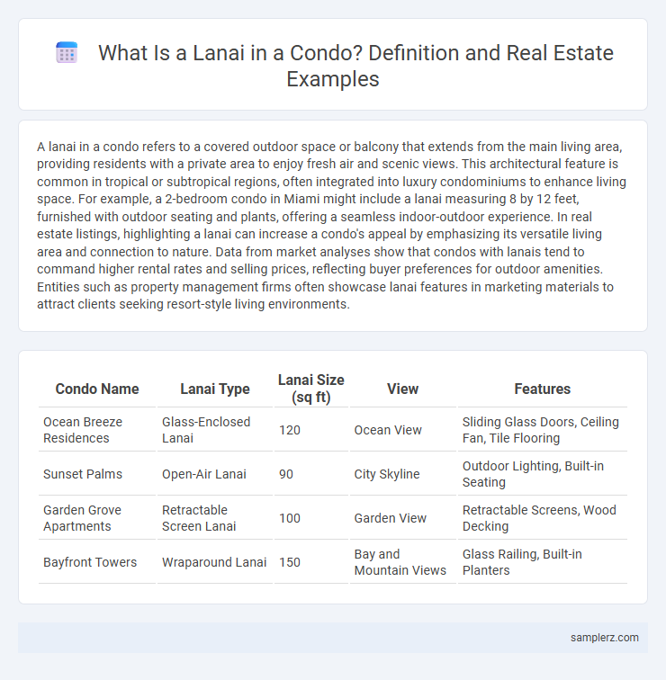 What Is a Lanai in a Condo? Definition and Real Estate Examples