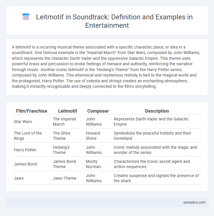 Leitmotif in Soundtrack: Definition and Examples in Entertainment
