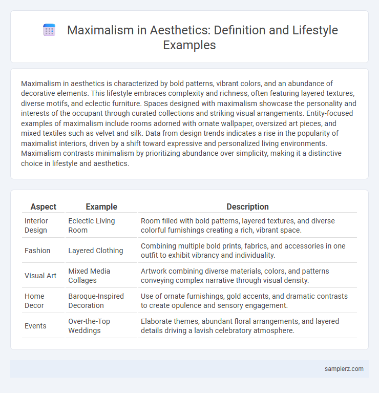 Maximalism in Aesthetics: Definition and Lifestyle Examples