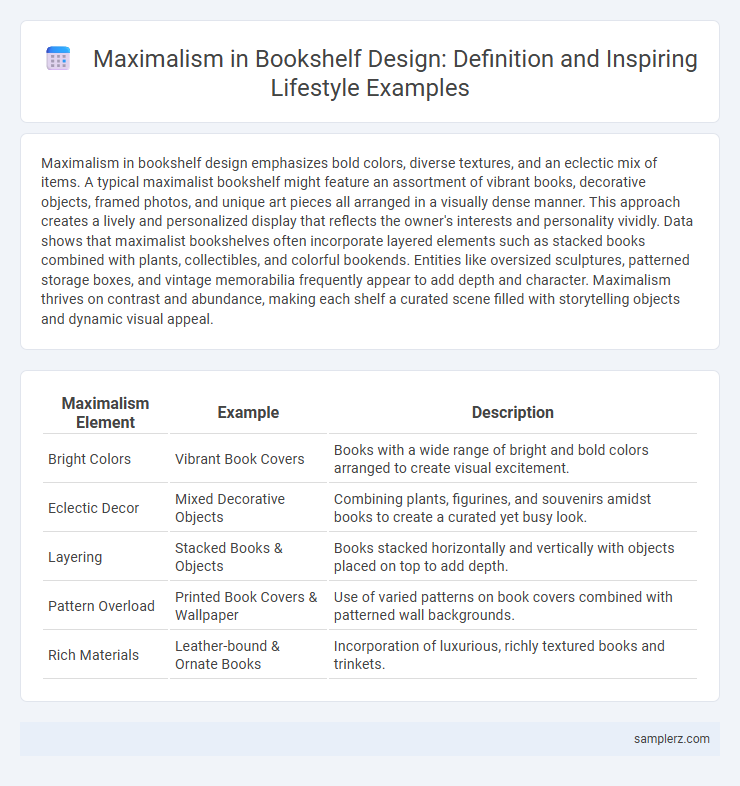 Maximalism in Bookshelf Design: Definition and Inspiring Lifestyle Examples