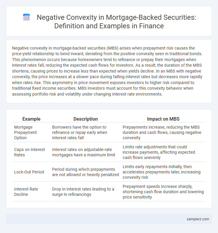 Negative Convexity in Mortgage-Backed Securities: Definition and Examples in Finance