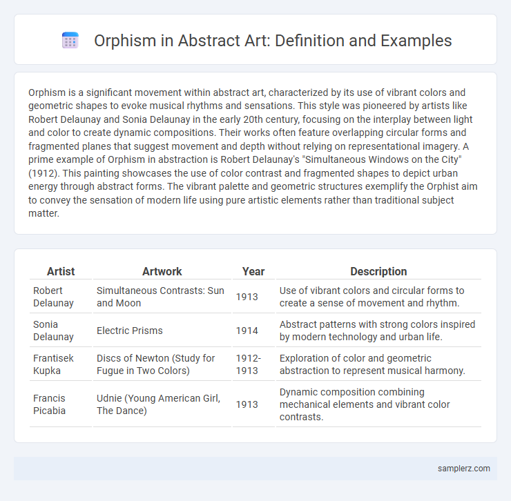 Orphism in Abstract Art: Definition and Examples