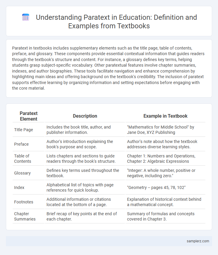 Understanding Paratext in Education: Definition and Examples from Textbooks