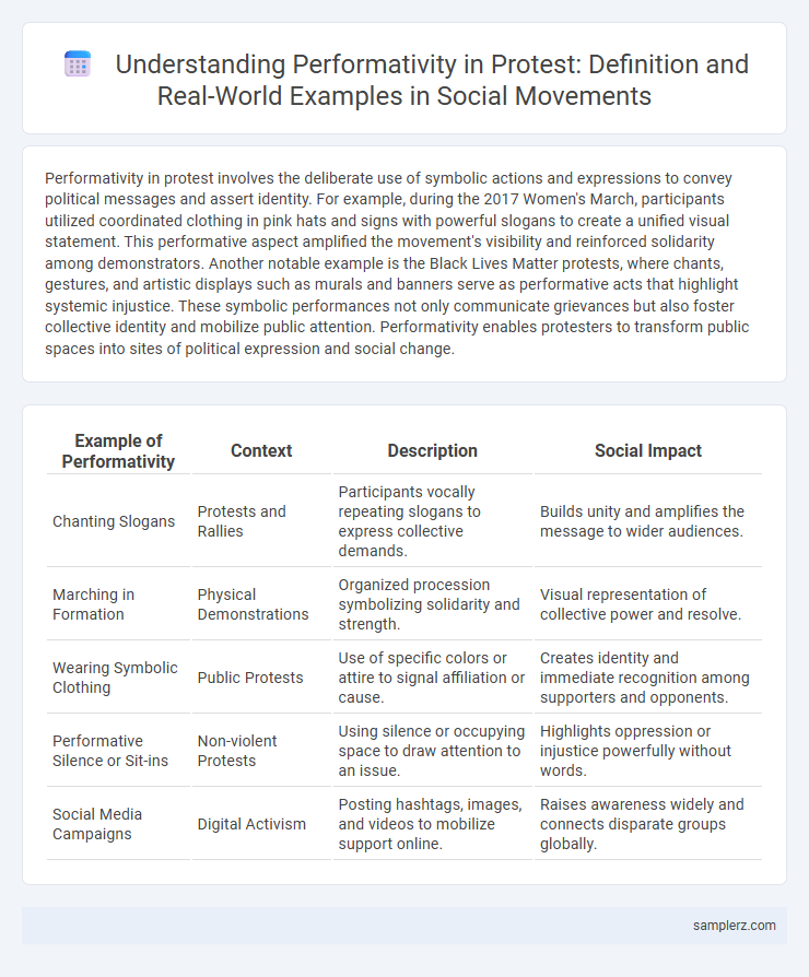Understanding Performativity in Protest: Definition and Real-World Examples in Social Movements