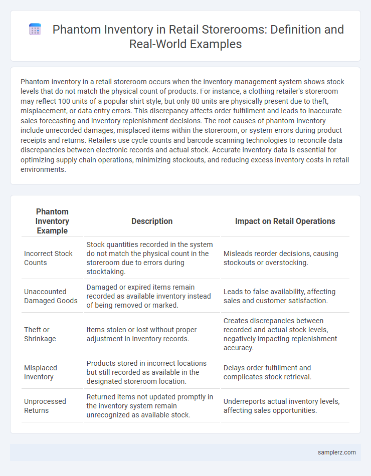 Phantom Inventory in Retail Storerooms: Definition and Real-World Examples