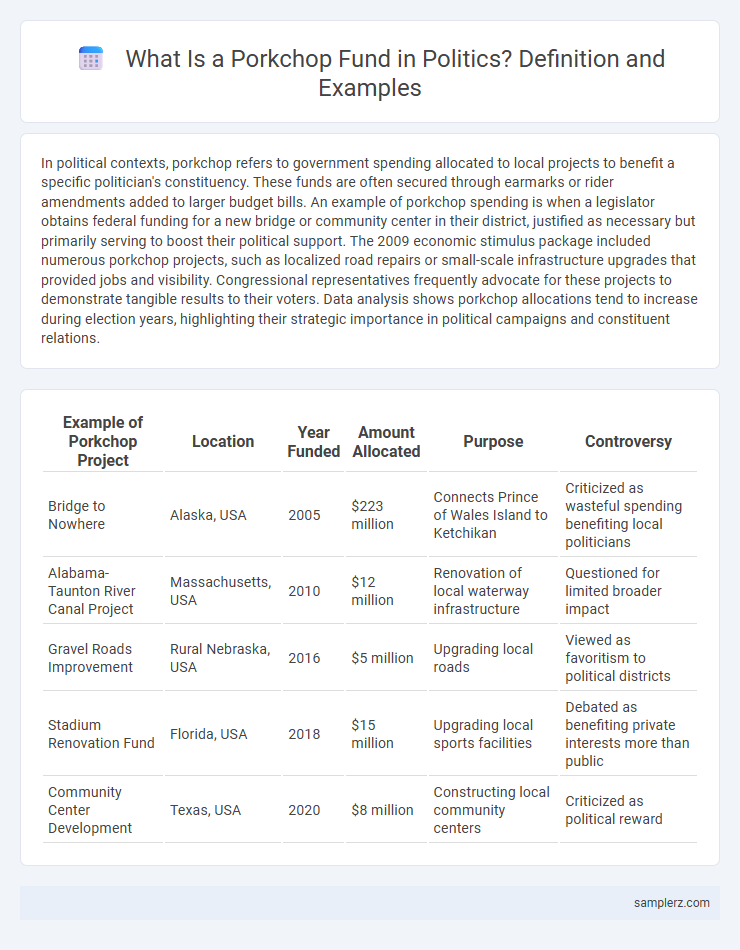 What Is a Porkchop Fund in Politics? Definition and Examples