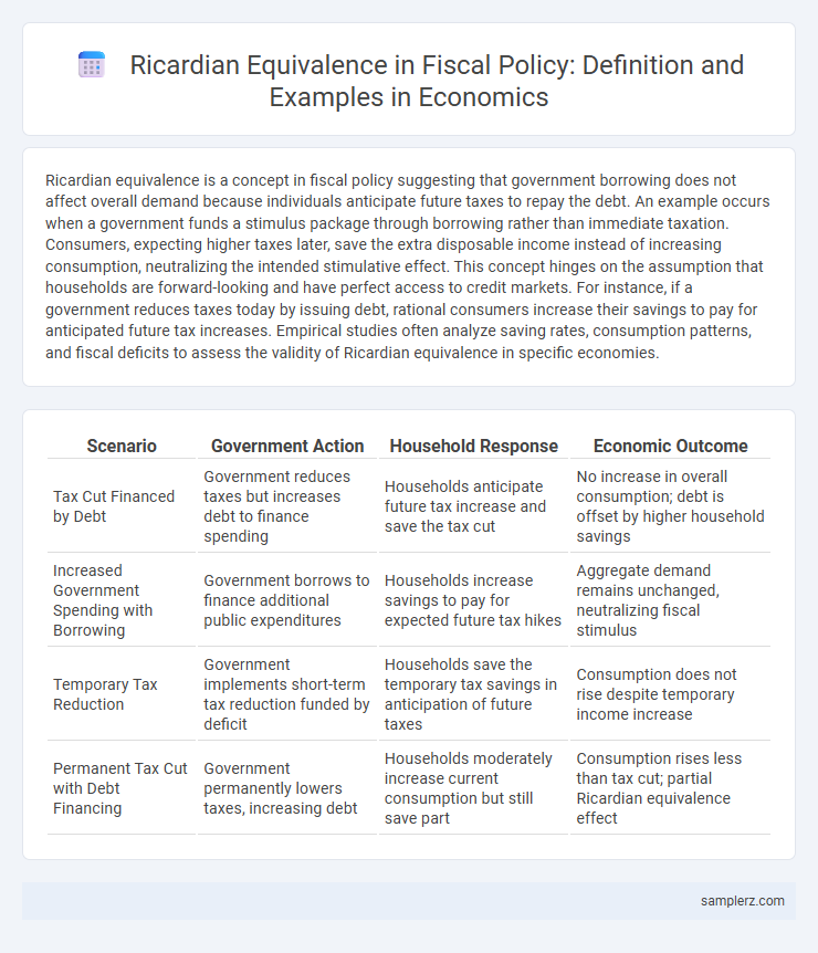 Ricardian Equivalence in Fiscal Policy: Definition and Examples in Economics