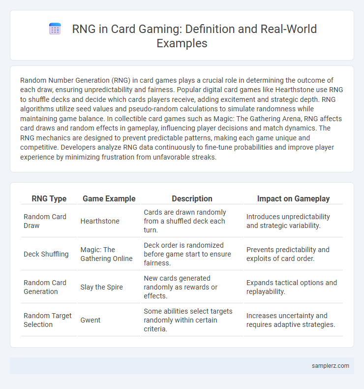 RNG in Card Gaming: Definition and Real-World Examples