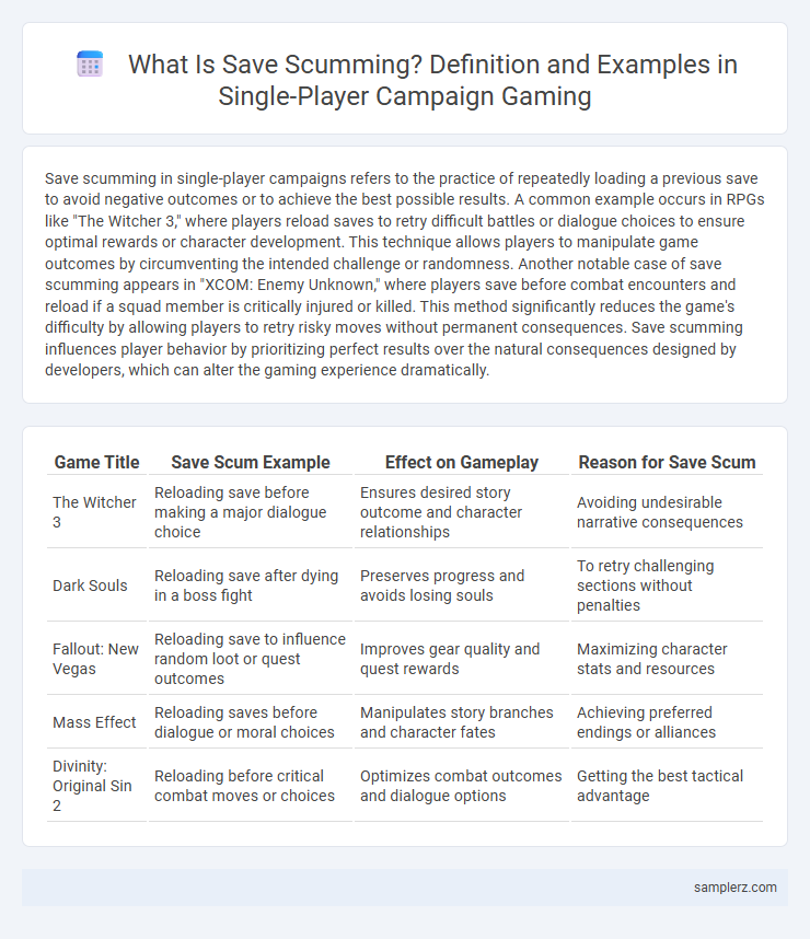 What Is Save Scumming? Definition and Examples in Single-Player Campaign Gaming
