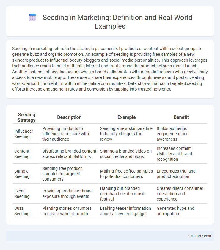 Seeding in Marketing: Definition and Real-World Examples
