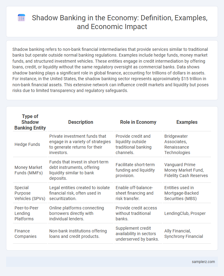 Shadow Banking in the Economy: Definition, Examples, and Economic Impact