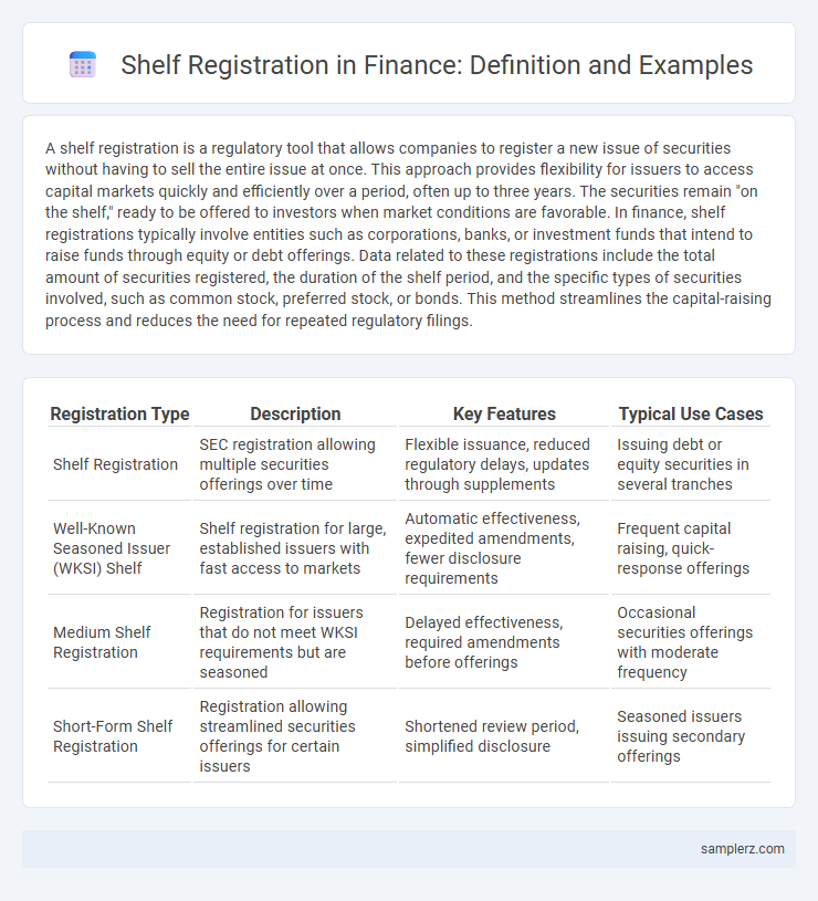Shelf Registration in Finance: Definition and Examples