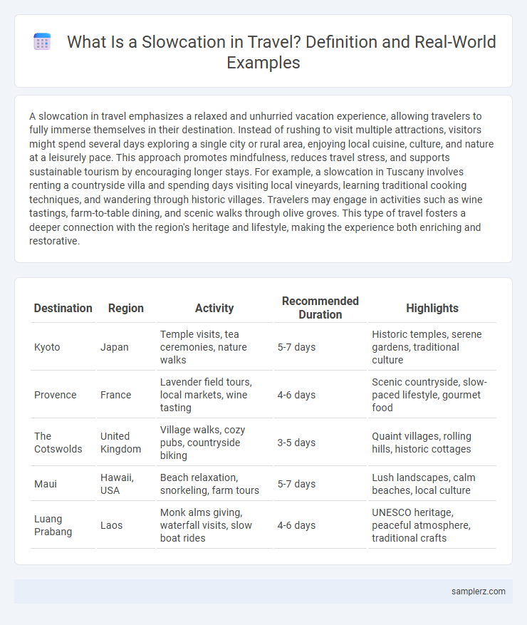 What Is a Slowcation in Travel? Definition and Real-World Examples