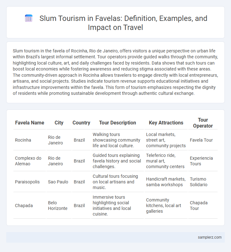 Slum Tourism in Favelas: Definition, Examples, and Impact on Travel