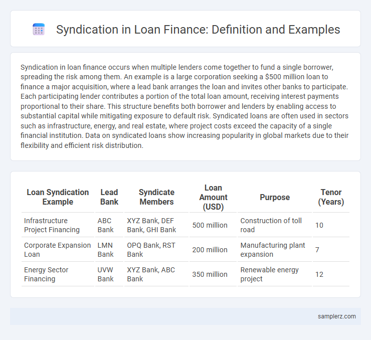Syndication in Loan Finance: Definition and Examples