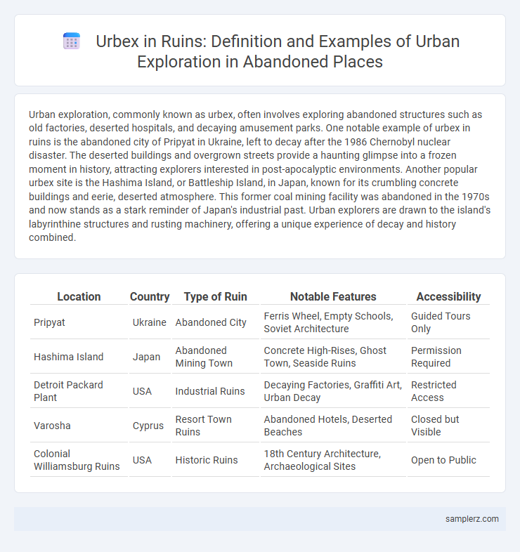 Urbex in Ruins: Definition and Examples of Urban Exploration in Abandoned Places