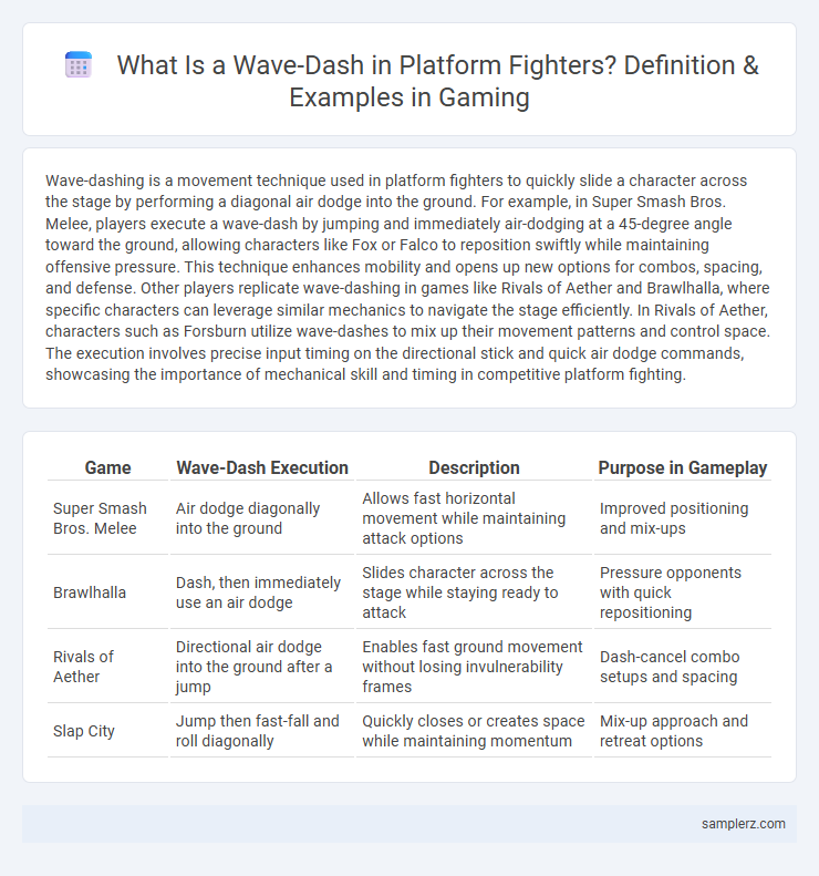 What Is a Wave-Dash in Platform Fighters? Definition & Examples in Gaming