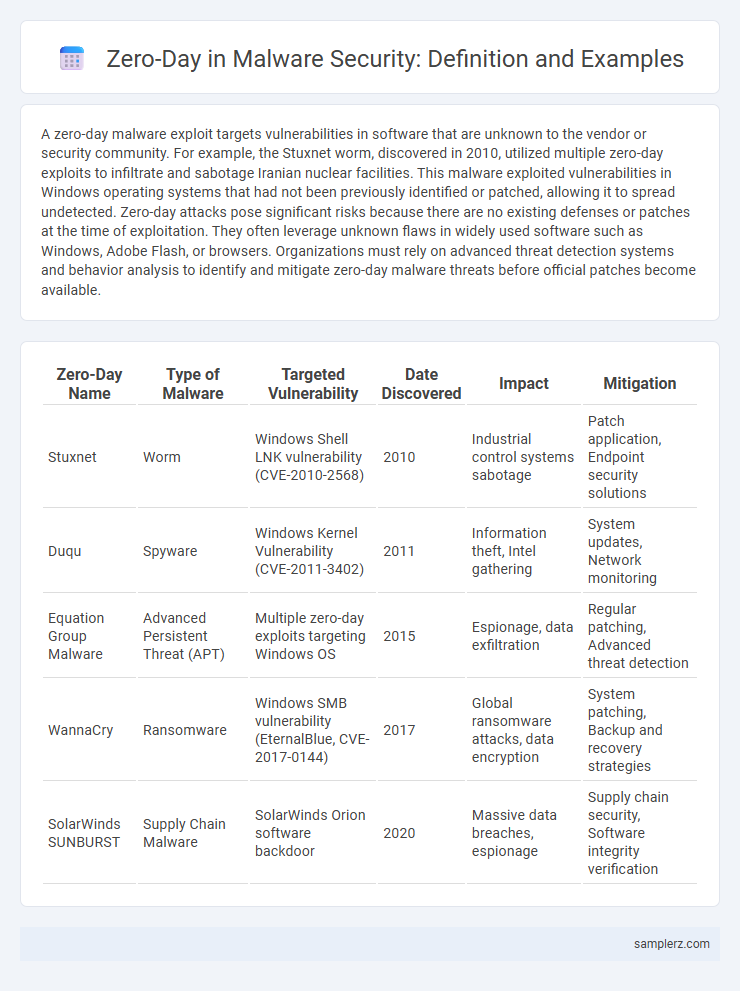 Zero-Day in Malware Security: Definition and Examples