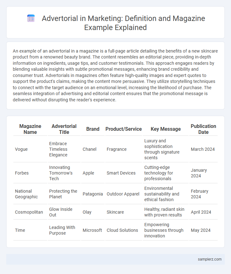 Advertorial in Marketing: Definition and Magazine Example Explained