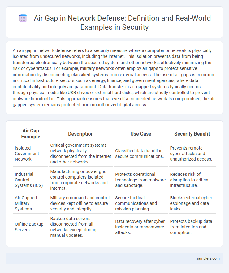 Air Gap in Network Defense: Definition and Real-World Examples in Security