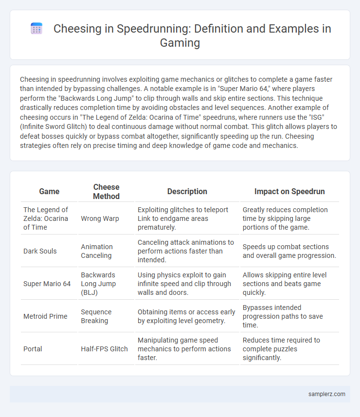 Cheesing in Speedrunning: Definition and Examples in Gaming