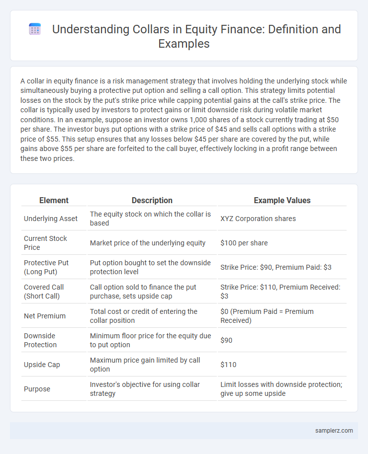 Understanding Collars in Equity Finance: Definition and Examples