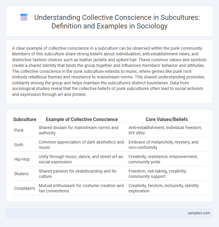 Understanding Collective Conscience in Subcultures: Definition and Examples in Sociology