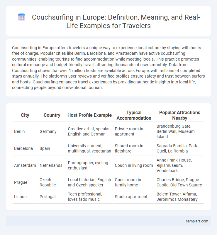 Couchsurfing in Europe: Definition, Meaning, and Real-Life Examples for Travelers