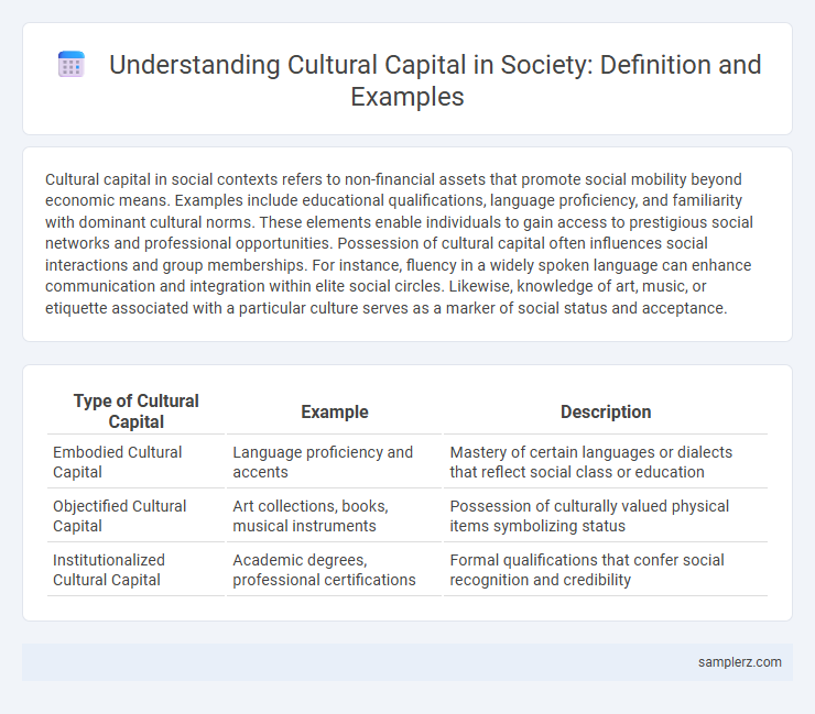 Understanding Cultural Capital in Society: Definition and Examples