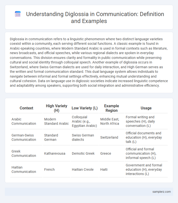 Understanding Diglossia in Communication: Definition and Examples