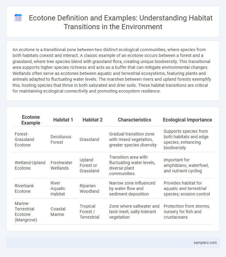 Ecotone Definition and Examples: Understanding Habitat Transitions in the Environment