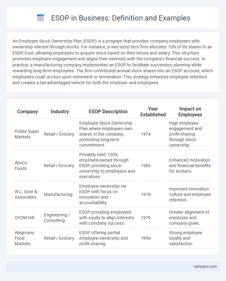 ESOP in Business: Definition and Examples