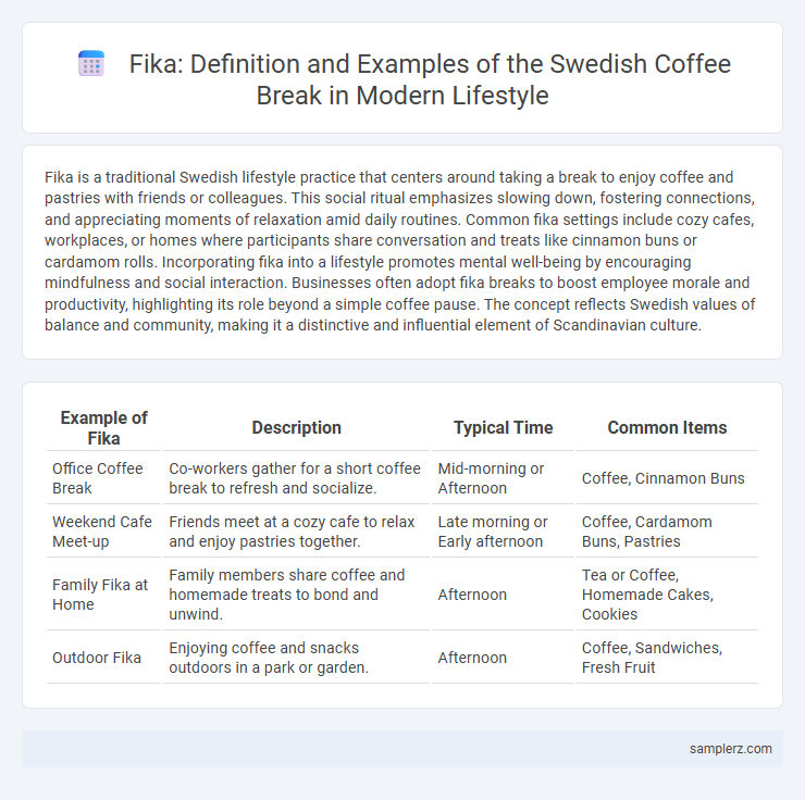 Fika: Definition and Examples of the Swedish Coffee Break in Modern Lifestyle