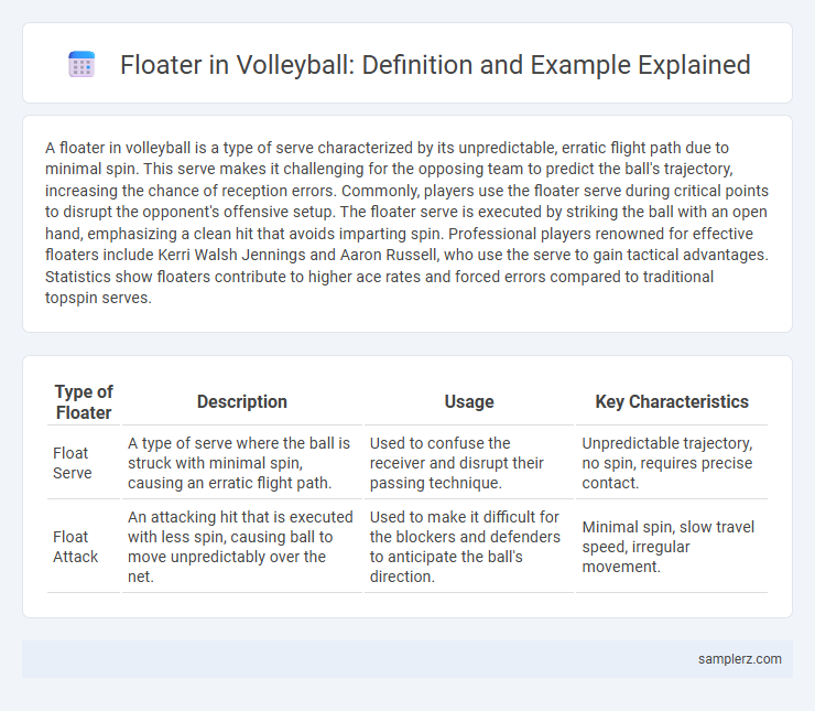 Floater in Volleyball: Definition and Example Explained