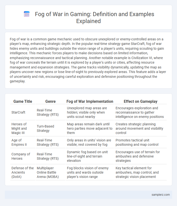 Fog of War in Gaming: Definition and Examples Explained