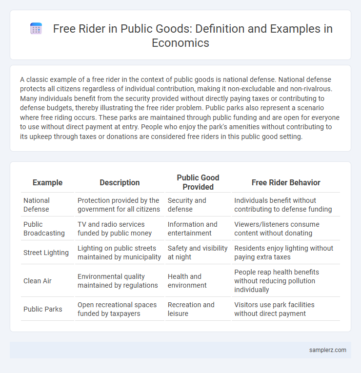 Free Rider in Public Goods: Definition and Examples in Economics