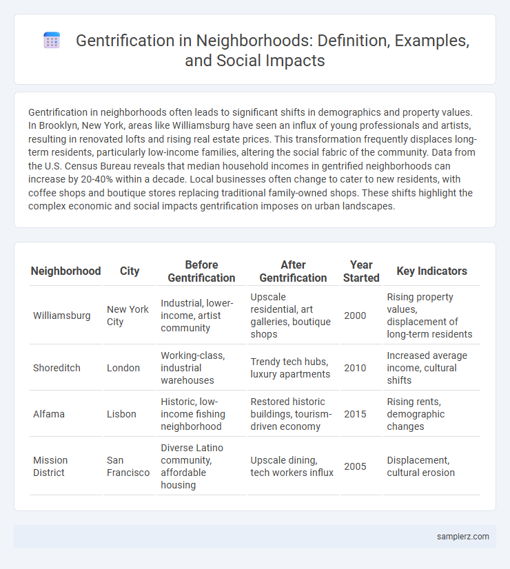 Gentrification in Neighborhoods: Definition, Examples, and Social Impacts