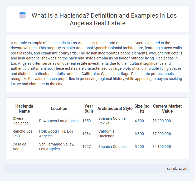 What Is a Hacienda? Definition and Examples in Los Angeles Real Estate
