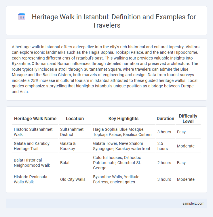 Heritage Walk in Istanbul: Definition and Examples for Travelers
