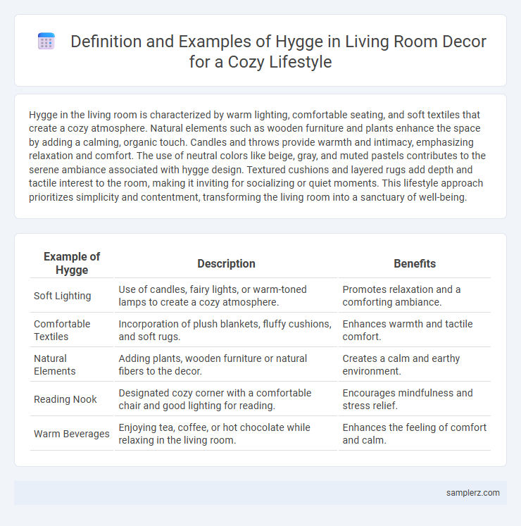Definition and Examples of Hygge in Living Room Decor for a Cozy Lifestyle