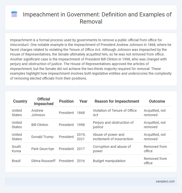 Impeachment in Government: Definition and Examples of Removal