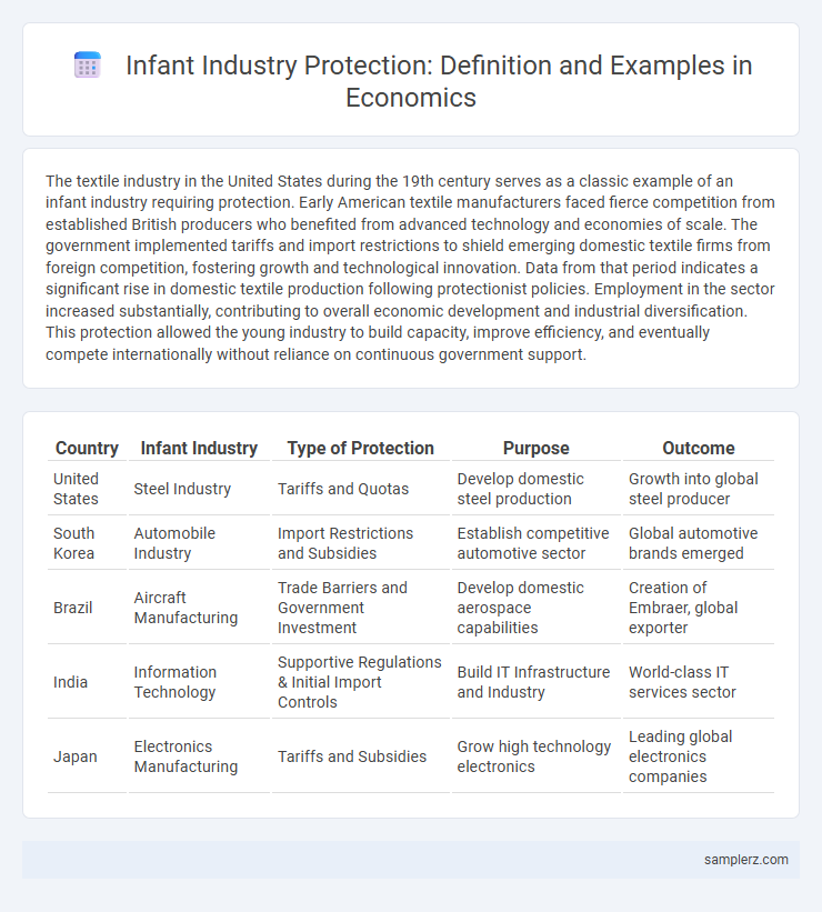 Infant Industry Protection: Definition and Examples in Economics