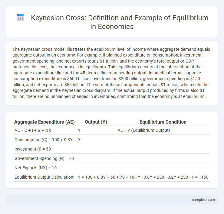 Keynesian Cross: Definition and Example of Equilibrium in Economics