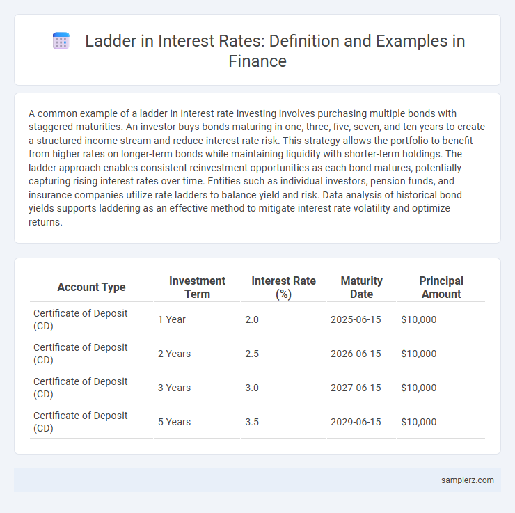 Ladder in Interest Rates: Definition and Examples in Finance
