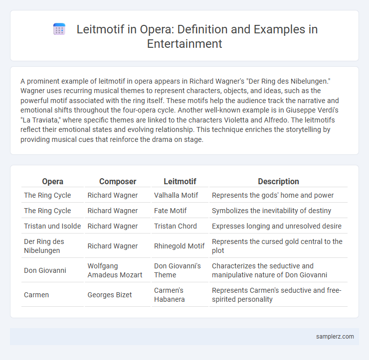 Leitmotif in Opera: Definition and Examples in Entertainment