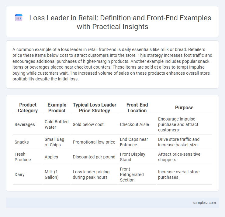Loss Leader in Retail: Definition and Front-End Examples with Practical Insights