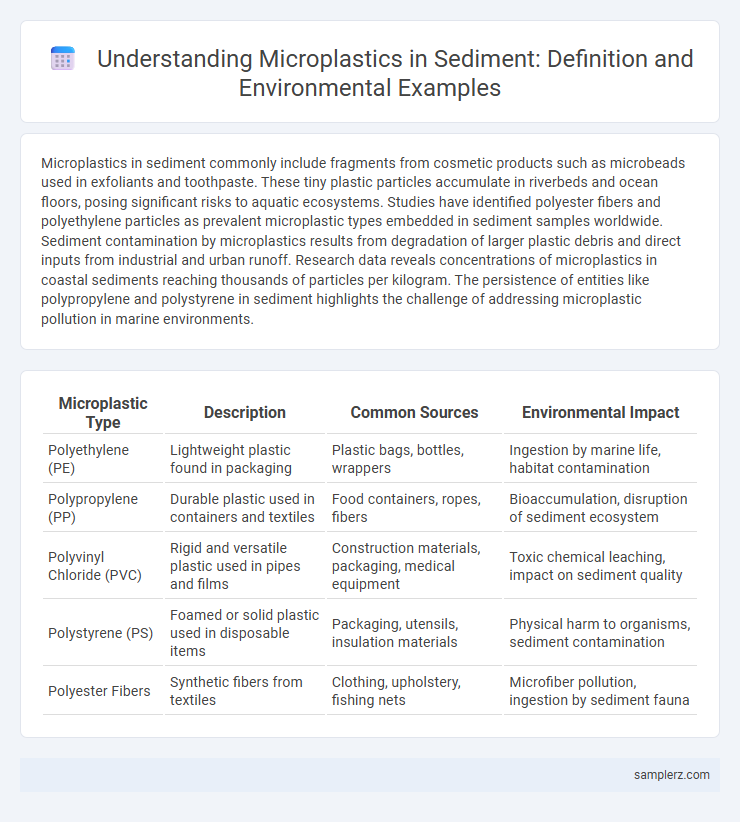 Understanding Microplastics in Sediment: Definition and Environmental Examples