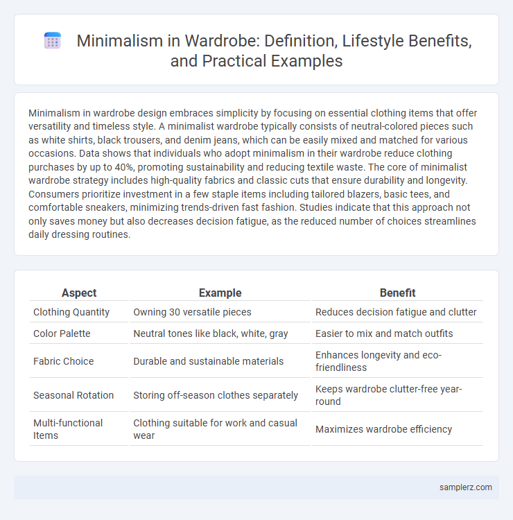 Minimalism in Wardrobe: Definition, Lifestyle Benefits, and Practical Examples