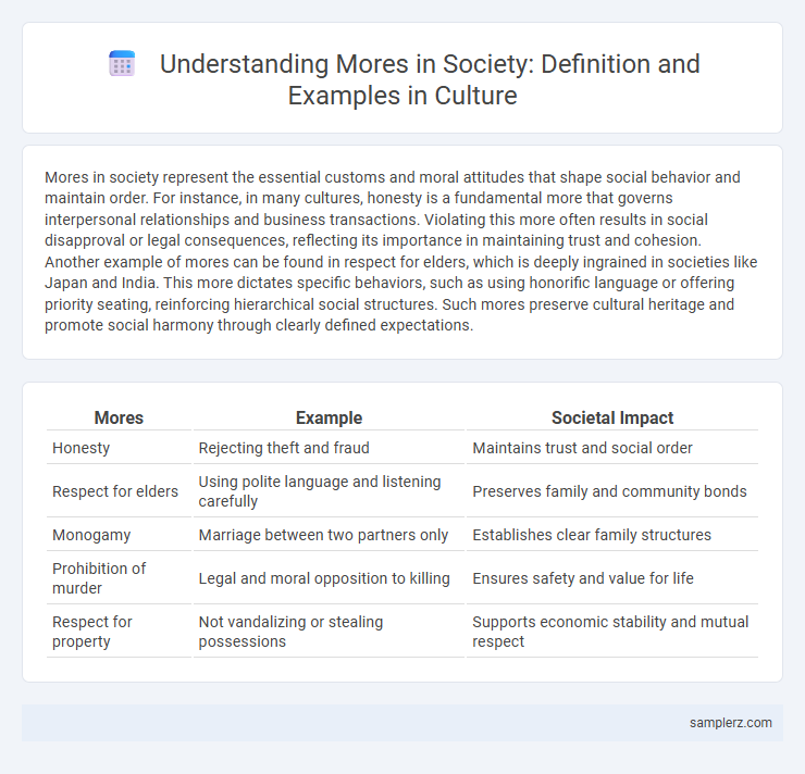 Understanding Mores in Society: Definition and Examples in Culture