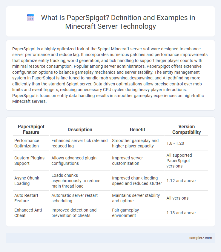 What Is PaperSpigot? Definition and Examples in Minecraft Server Technology